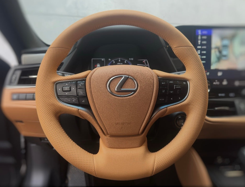 Leather steering wheel covers (Available for all makes and models)